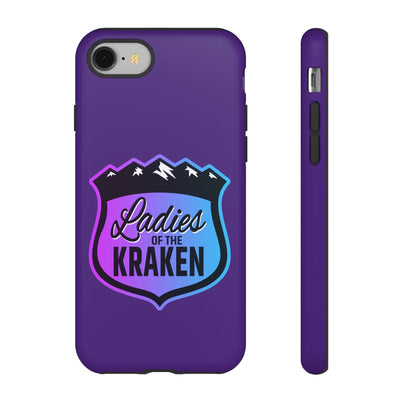 Phone Case Ladies Of The Kraken Gradient Colors Tough Phone Case In Purple