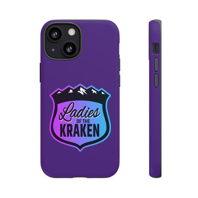 Phone Case Ladies Of The Kraken Gradient Colors Tough Phone Case In Purple