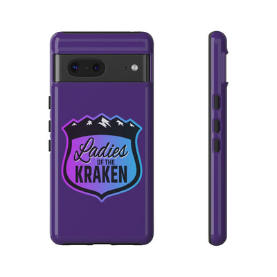 Phone Case Ladies Of The Kraken Gradient Colors Tough Phone Case In Purple