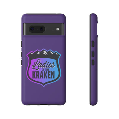 Phone Case Ladies Of The Kraken Gradient Colors Tough Phone Case In Purple