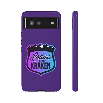 Phone Case Ladies Of The Kraken Gradient Colors Tough Phone Case In Purple