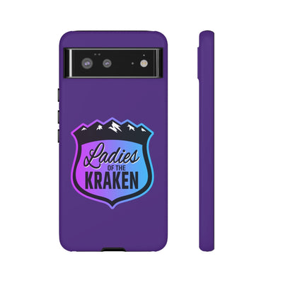 Phone Case Ladies Of The Kraken Gradient Colors Tough Phone Case In Purple