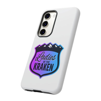 Phone Case Ladies Of The Kraken Gradient Colors Tough Phone Case In White