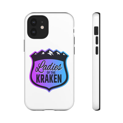 Phone Case Ladies Of The Kraken Gradient Colors Tough Phone Case In White