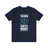 T-Shirt Tolvanen 20 Seattle Hockey Black Vertical Design Unisex T-Shirt