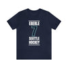 T-Shirt Eberle 7 Seattle Hockey Black Vertical Design Unisex T-Shirt