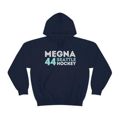 Hoodie Megna 44 Seattle Hockey Grafitti Wall Design Unisex Hooded Sweatshirt