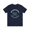 T-Shirt Wennberg 21 Seattle Hockey Number Arch Design Unisex T-Shirt