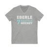 V-neck Eberle 7 Seattle Hockey Grafitti Wall Design Unisex V-Neck Tee