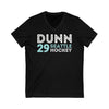 V-neck Dunn 29 Seattle Hockey Grafitti Wall Design Unisex V-Neck Tee