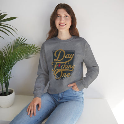 Sweatshirt "Day F*cking One" William Karlsson Parade MVP Vegas Golden Knights Unisex Crewneck Sweatshirt