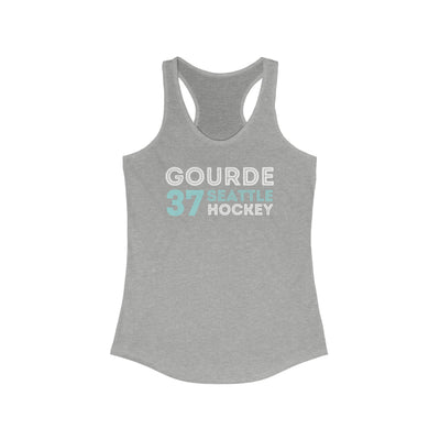 Tank Top Gourde 37 Seattle Hockey Grafitti Wall Design Women's Ideal Racerback Tank Top