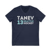 V-neck Tanev 13 Seattle Hockey Grafitti Wall Design Unisex V-Neck Tee