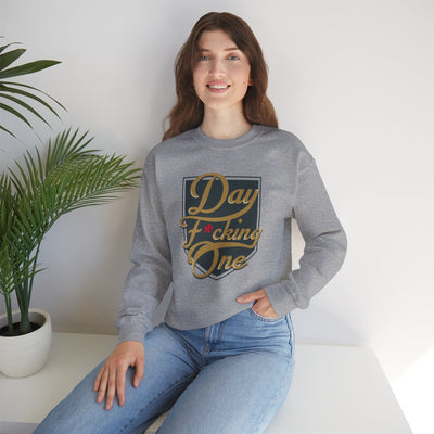 Sweatshirt "Day F*cking One" William Karlsson Parade MVP Vegas Golden Knights Unisex Crewneck Sweatshirt