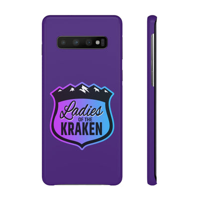 Phone Case Ladies Of The Kraken Gradient Colors Snap Phone Case In Purple