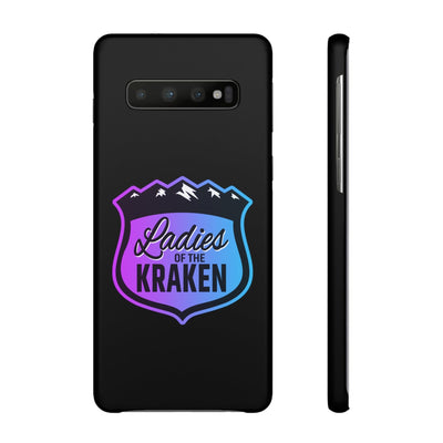 Phone Case Ladies Of The Kraken Gradient Colors Snap Phone Case In Black