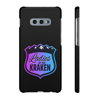 Phone Case Ladies Of The Kraken Gradient Colors Snap Phone Case In Black