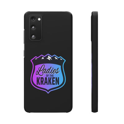 Phone Case Ladies Of The Kraken Gradient Colors Snap Phone Case In Black