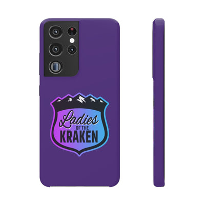 Phone Case Ladies Of The Kraken Gradient Colors Snap Phone Case In Purple