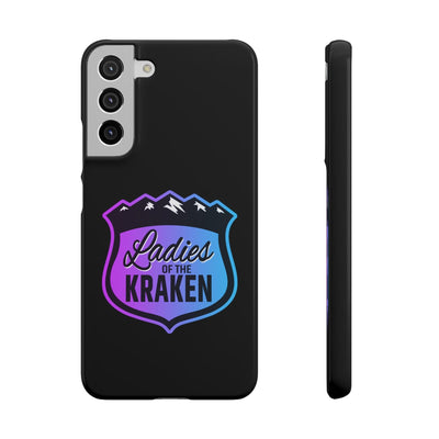 Phone Case Ladies Of The Kraken Gradient Colors Snap Phone Case In Black