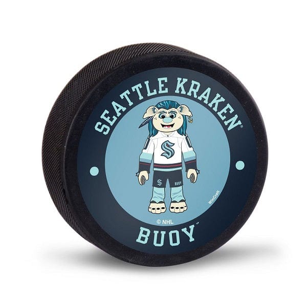 Seattle Kraken Buoy The Mascot Hockey Puck