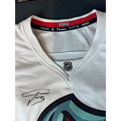 Seattle Kraken Jerseys - Philipp Grubauer Autographed Raffle Tickets (5 Total Jerseys)