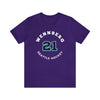 T-Shirt Wennberg 21 Seattle Hockey Number Arch Design Unisex T-Shirt