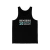 Tank Top Beniers 10 Seattle Hockey Grafitti Wall Design Unisex Jersey Tank Top