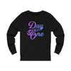 Long-sleeve "Day F*cking One" Retro Design Gradient Colors Unisex Long Sleeve Shirt