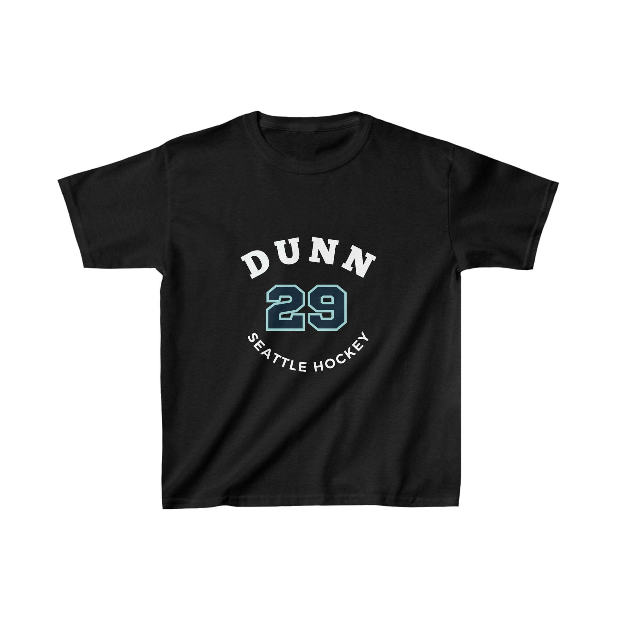 Kids clothes Dunn 29 Seattle Hockey Number Arch Design Kids Tee