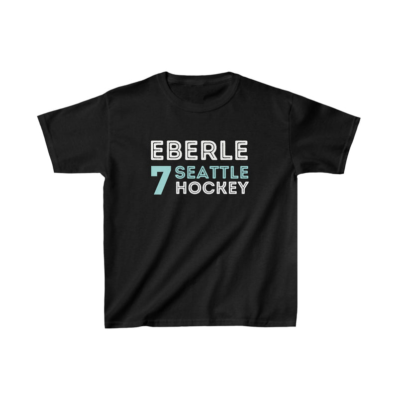 Kids clothes Eberle 7 Seattle Hockey Grafitti Wall Design Kids Tee