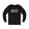 Long-sleeve Studenic 43 Seattle Hockey Grafitti Wall Design Unisex Jersey Long Sleeve Shirt