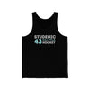 Tank Top Studenic 43 Seattle Hockey Grafitti Wall Design Unisex Jersey Tank Top