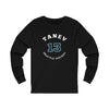 Long-sleeve Tanev 13 Seattle Hockey Number Arch Design Unisex Jersey Long Sleeve Shirt