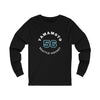 Long-sleeve Yamamoto 56 Seattle Hockey Number Arch Design Unisex Jersey Long Sleeve Shirt