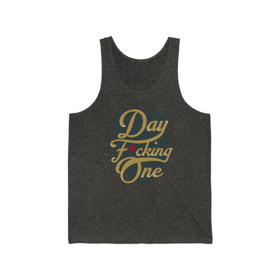 Tank Top "Day F*cking One" William Karlsson Parade MVP Vegas Golden Knights Unisex Tank Top