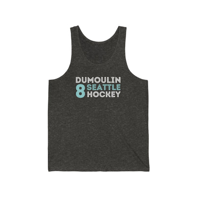 Tank Top Dumoulin 8 Seattle Hockey Grafitti Wall Design Unisex Jersey Tank Top