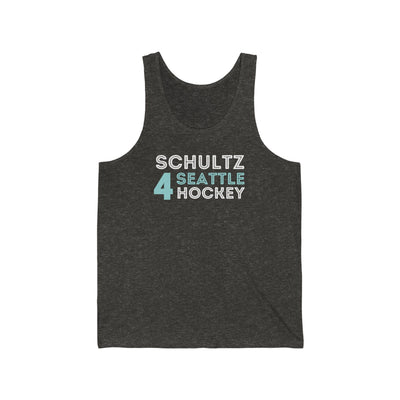 Tank Top Schultz 4 Seattle Hockey Grafitti Wall Design Unisex Jersey Tank Top