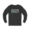 Long-sleeve McCann 19 Seattle Hockey Grafitti Wall Design Unisex Jersey Long Sleeve Shirt