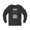 Long-sleeve Schwartz 17 Seattle Hockey Black Vertical Design Unisex Jersey Long Sleeve Shirt