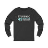 Long-sleeve Studenic 43 Seattle Hockey Grafitti Wall Design Unisex Jersey Long Sleeve Shirt