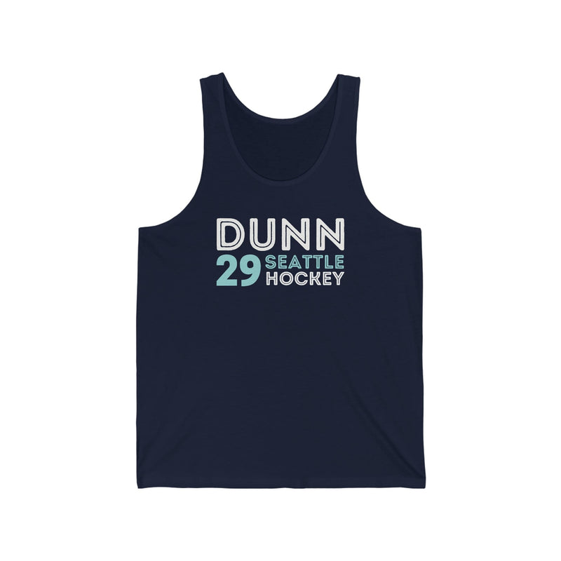 Tank Top Dunn 29 Seattle Hockey Grafitti Wall Design Unisex Jersey Tank Top