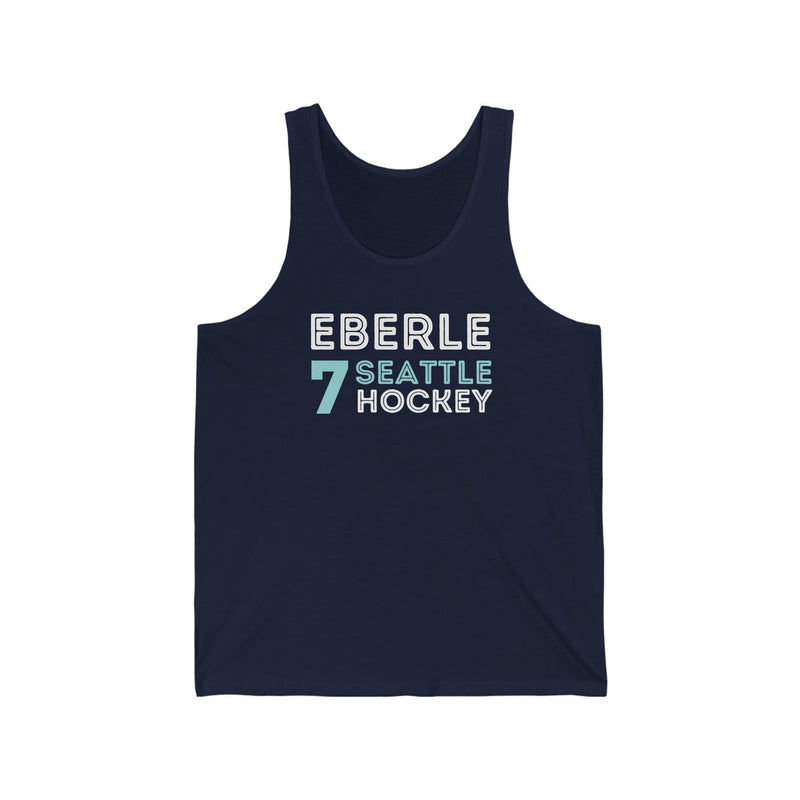 Tank Top Eberle 7 Seattle Hockey Grafitti Wall Design Unisex Jersey Tank Top