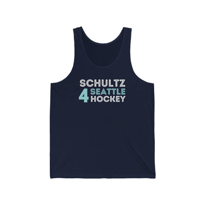 Tank Top Schultz 4 Seattle Hockey Grafitti Wall Design Unisex Jersey Tank Top