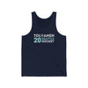 Tank Top Tolvanen 20 Seattle Hockey Grafitti Wall Design Unisex Jersey Tank Top