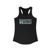 Tank Top Burakovsky 95 Seattle Hockey Grafitti Wall Design Women's Ideal Racerback Tank Top