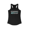 Tank Top Studenic 43 Seattle Hockey Grafitti Wall Design Women's Ideal Racerback Tank Top