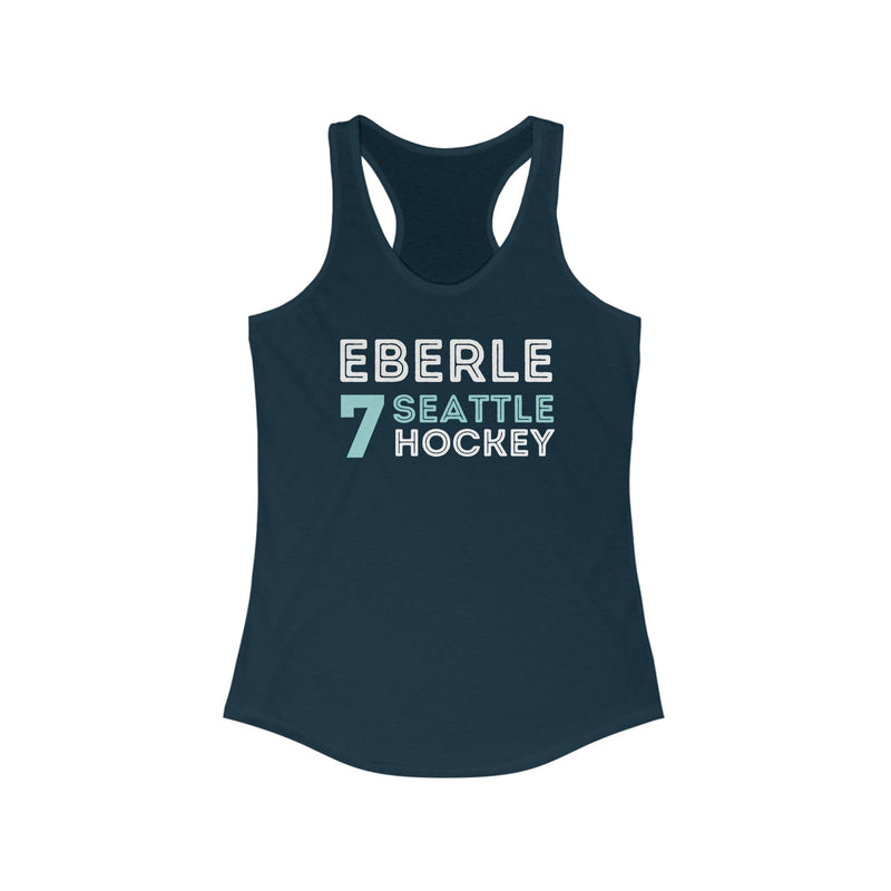 Tank Top Eberle 7 Seattle Hockey Grafitti Wall Design Women's Ideal Racerback Tank Top