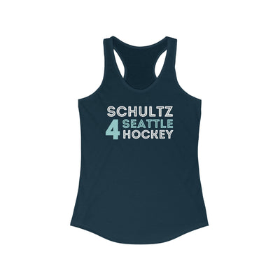 Tank Top Schultz 4 Seattle Hockey Grafitti Wall Design Women's Ideal Racerback Tank Top