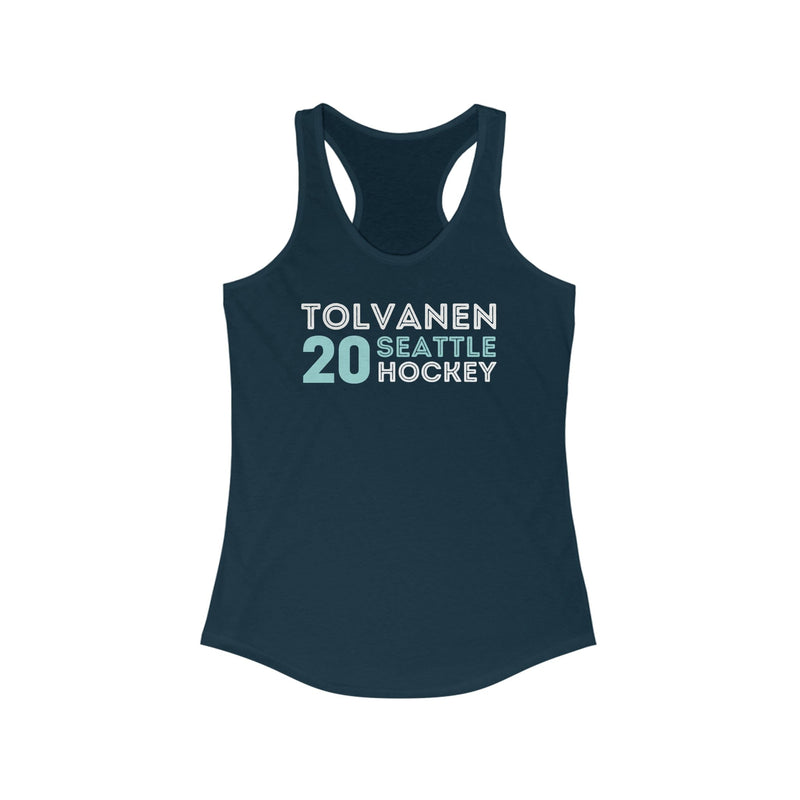 Tank Top Tolvanen 20 Seattle Hockey Grafitti Wall Design Women's Ideal Racerback Tank Top